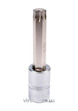 Головка торцева YATO квадрат 1/2 "TORX" подовжена Т60, L= 100 мм