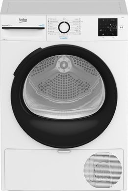 Beko Сушильна машина тепловий насос, 7кг, A++, 54.5см, дисплей, ф-ція ПАР, білий (381106) BM3T37239WB фото
