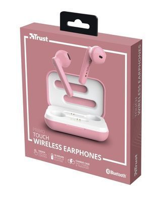 Наушники Trust Primo Touch True Wireless Mic Pink 23782_TRUST фото