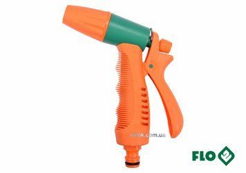 Зрошувач-пістолет 3-режимний FLO до шлангу 1/2", ABS-пластик 89214 фото