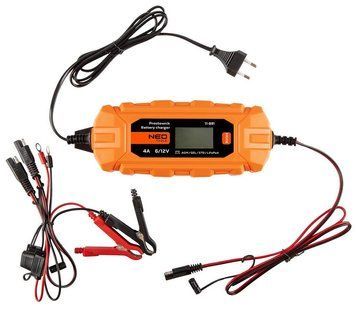 Зарядний пристрій Neo Tools, 4A/70Вт, 3-120А&middot;год, для STD/AGM/GEL/LiFePO4 (348255)
