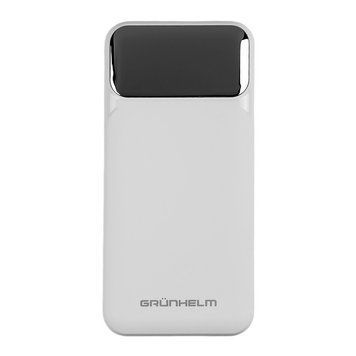 Power Bank, Портативная батарея 20.000 mAh, белый &ndash; GP-20WQC (GRUNHELM)
