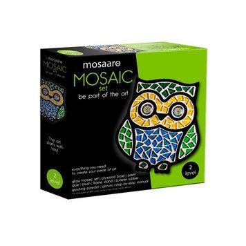 Набор для стеклянной мозаики Mosaaro Сова (MA2004) dt_92634 фото