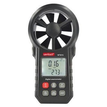Анемометр крильчастий 0,3-30 м/с, -10-45 &deg;C WINTACT WT87A