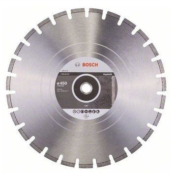 Диск отрезной сегментный Bosch по асфальту Professional 350(2608602625)