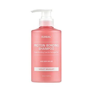 Шампунь для пошкодженого волосся "Фіолетова конвалія" Kundal Protein Bonding Shampoo Violet Muguet 500ml, 500ml