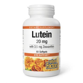 Lutein 20mg - 60 softgels Natural Factors