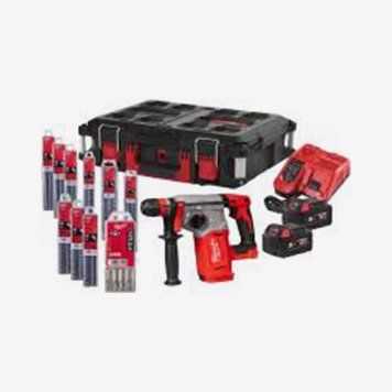 Перфоратор SDS-PLUS акумуляторний.MILWAUKEE, M18 BLHX100P-502P 4933498243 фото