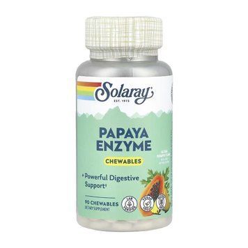 Papaya Enzyme - 90 chewables Solaray