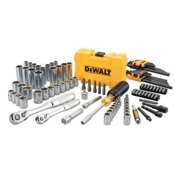 Набор головок, бит, шестигранных ключей 1/4 и 3/8, 108 предметов. DeWALT DWMT73801-1 DWMT73801-1 фото