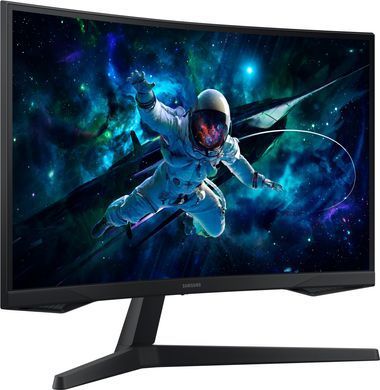 Samsung Монитор 27" Odyssey G55C 2xHDMI, DP, VA, 2560x1440, 165Hz, 1ms LS27CG550EIXCI фото