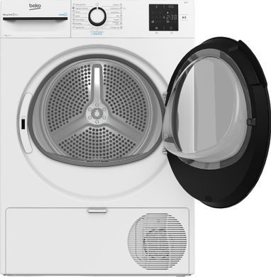 Beko Сушильна машина тепловий насос, 7кг, A++, 54.5см, дисплей, ф-ція ПАР, білий (381106) BM3T37239WB фото