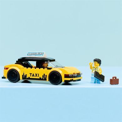 Конструктор LEGO City Жовте таксі 122 Деталі ( 60487 )