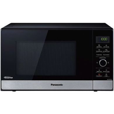 Микроволновая печь Panasonic 23л, электр. управляющий, 1000Вт, дисплей, черный (287848) NN-SD38HSZPE фото