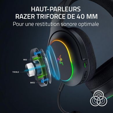 Гарнітура ігрова Razer Barracuda X Chroma, BT/WL, RGB, чорний (387199) RZ04-05220100-R3M1 фото