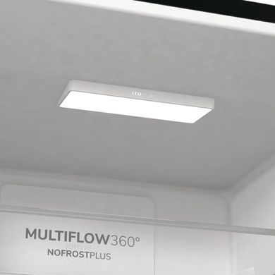 Gorenje Холодильник NRK619EABXL4 с нижн. мороз. камерой, 185х60х60см, 2 дв., Х- 204л, М- 96л, A+, NoFrost Plus, Fresh zone, черный NRK619EABXL4 фото