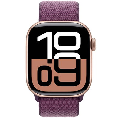 Смарт годинник APPLE Watch S10 GPS 42mm Rose Gold Alum Plum Sp/Loop MWWK3QH/A фото