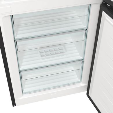 Gorenje Холодильник NRK619EABXL4 с нижн. мороз. камерой, 185х60х60см, 2 дв., Х- 204л, М- 96л, A+, NoFrost Plus, Fresh zone, черный NRK619EABXL4 фото