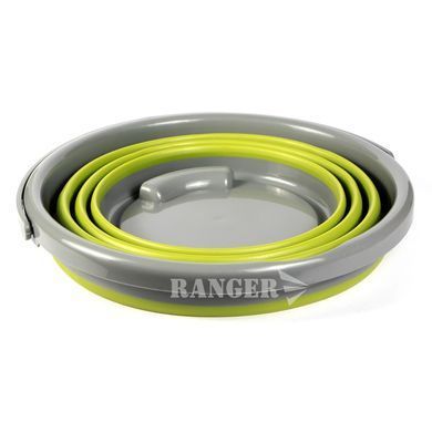 Ведро силиконовое складное Ranger 10 Л
