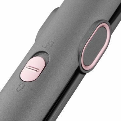 ARDESTO Плойка для створення локонів Pink Touch, 55Вт, 100-200C, кераміка, сірий+рожевий (377972) HC-R350PT фото