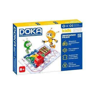 Електронний конструктор Doka Збираємо радіо (D70703) D70703 фото