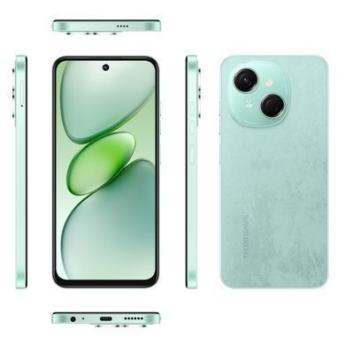 TECNO Смартфон Spark Go 1 (KL4) 6.67" 4/128ГБ, 2SIM, 5000мА&bull;ч, Magic Skeen Green 4894947050107 фото