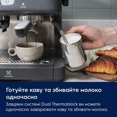 Кофеварка эспрессо Electrolux E8EC1-8BP (7157708) 910004010 фото