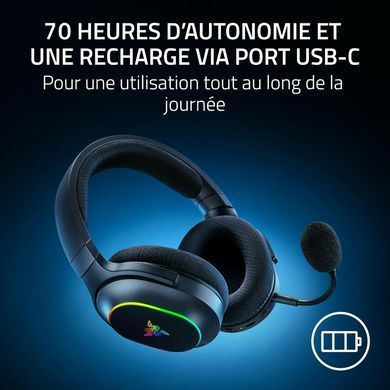 Гарнітура ігрова Razer Barracuda X Chroma, BT/WL, RGB, чорний (387199) RZ04-05220100-R3M1 фото
