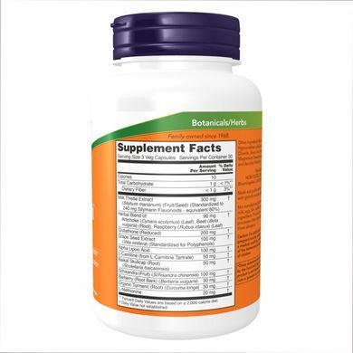 Підтримка печінки Now Foods (Liver Refresh) 180 капсул