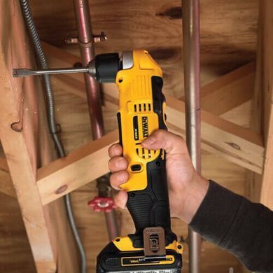 Дриль-шурупокрут кутовий акумуляторний DeWALT DCD740N DCD740N фото