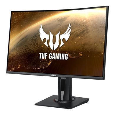 ASUS Монітор 27" TUF Gaming VG27VQ DVI, HDMI, DP, MM, VA, 165Hz, 1ms, CURVED, FreeSync, Pivot (359985) 90LM0510-B04E70 фото