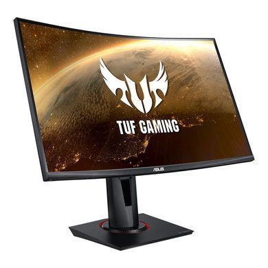 ASUS Монітор 27" TUF Gaming VG27VQ DVI, HDMI, DP, MM, VA, 165Hz, 1ms, CURVED, FreeSync, Pivot (359985) 90LM0510-B04E70 фото