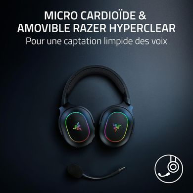 Гарнітура ігрова Razer Barracuda X Chroma, BT/WL, RGB, чорний (387199) RZ04-05220100-R3M1 фото