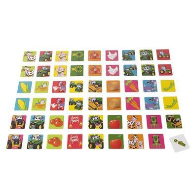 Настільна гра John Deere Kids Меморі Ферма 54 картки (47283) dt_15280 фото