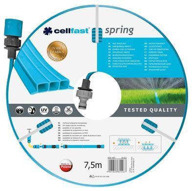 Шланг садовий Cellfast SPRING зрошувальний перфорований 7.5м (360769) 19-021 фото