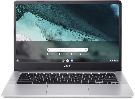 Acer Ноутбук Chromebook CB314-3H 14" FHD IPS, Intel C N4500, 4GB, F128GB, UMA, ChromeOS, сріблястий (373464) NX.KB4EU.002 фото