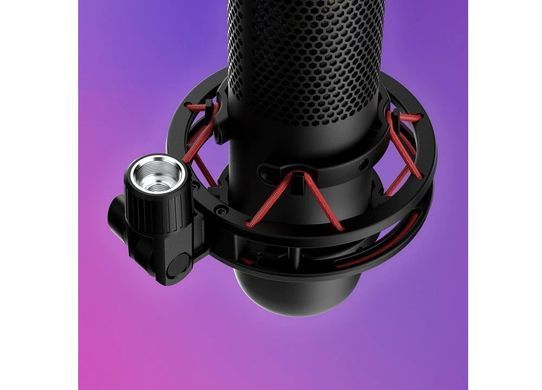 Микрофон геймерский HyperX ProCast, Bi, 3-pin XLR, no cable, з поп-фільтром, черный 699Z0AA фото