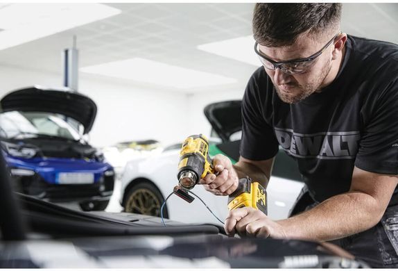 Фен будівельний акумуляторний - DeWALT DCE530N - пістолет гарячого повітря DCE530N фото