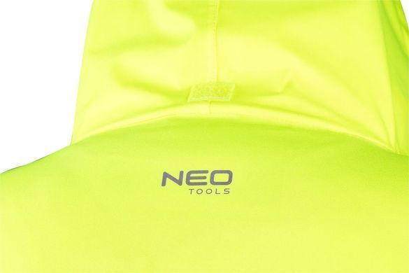 Рабочая куртка-бомбер NEO-TOOLS 81-712, светоотражающая, желтая, размер M