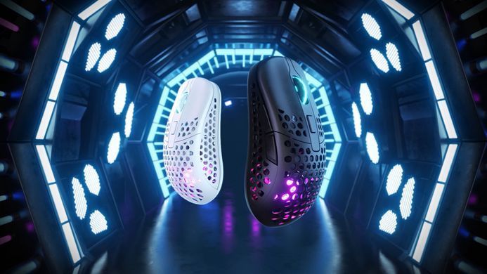 Cherry Xtrfy Миша M42 WL RGB White (354764) M42W-RGB-WHITE фото