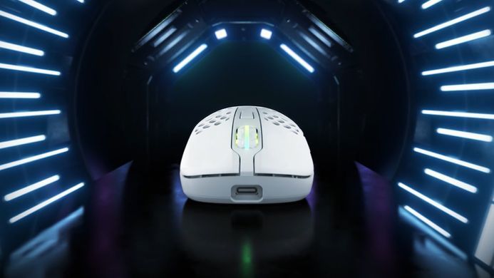 Cherry Xtrfy Миша M42 WL RGB White (354764) M42W-RGB-WHITE фото