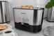 Тостер ARDESTO Steel Collection T-K210 1000 Вт, метал+пластик, сріблясто-чорний (362336) T-K210