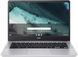 Acer Ноутбук Chromebook CB314-3H 14" FHD IPS, Intel C N4500, 4GB, F128GB, UMA, ChromeOS, сріблястий (373464) NX.KB4EU.002