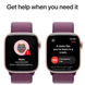 Смарт годинник APPLE Watch S10 GPS 42mm Rose Gold Alum Plum Sp/Loop MWWK3QH/A