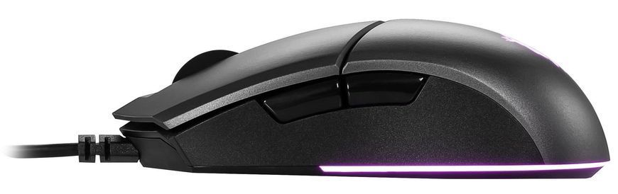MSI Миша Clutch GM11, RGB, USB-A, чорний (371146) S12-0402020-CLA фото