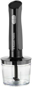 Russell Hobbs Блендер заглибний Desire Matte Charcoal, 500Вт, чаша-500мл, вінчик, міні-подріб., чорний (382686) 27141-56 фото