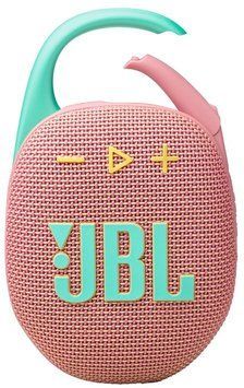 Портативна акустика JBL Clip 5 Рожевий (JBLCLIP5PINK) JBLCLIP5PINK фото