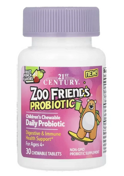 Zoo Friends Probiotic - 30 chewable tabs