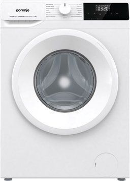 Gorenje Стиральная машина фронтальная, с баком, 6кг, 1000, A+, 60см, дисплей, пар, инвертор, белый WNHPI60SCSIR фото