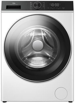 TCL Стиральная машина фронтальная, 9кг, 1400, A+++, 57см, дисплей, пар, инвертор, белый FP0934WA1UA фото